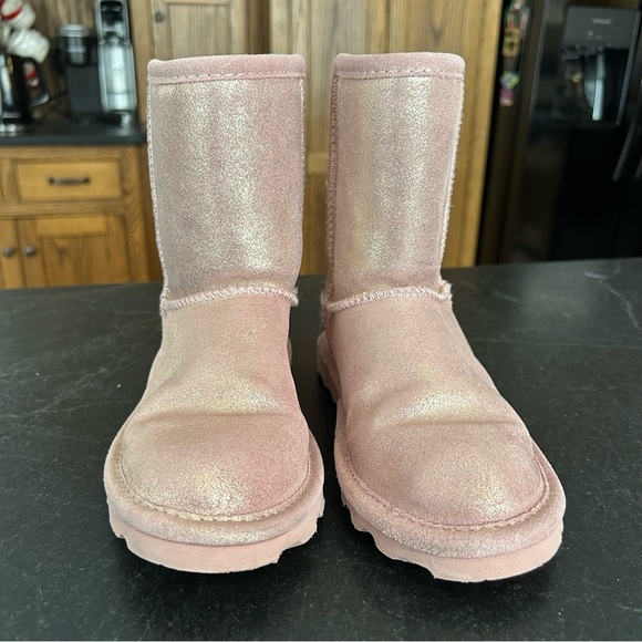 Bearpaw | Elle Exotic Youth Pink Glitter | Youth size 3 - Picture 3 of 7